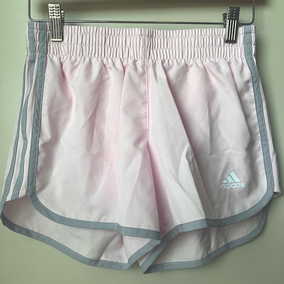 Adidas Women’s Aeroready Running Shorts 4” Pink XS - Picture 1 of 3